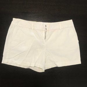Ann Taylor Loft White Shorts Size 8